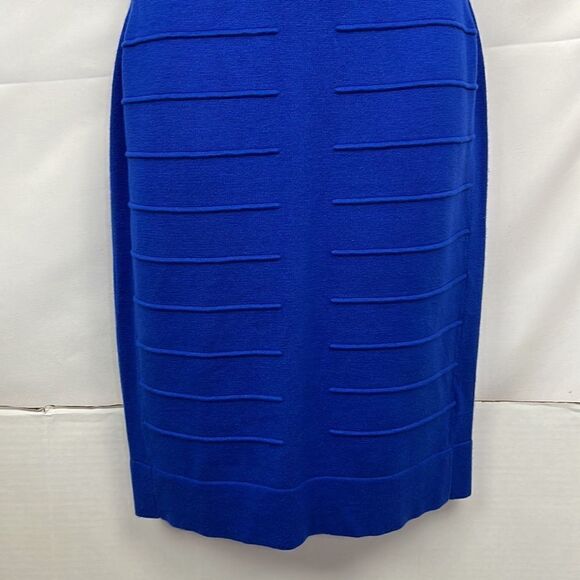 Nicki Minaj Royal blue midi sweater dress size large EUC - Picture 4 of 13
